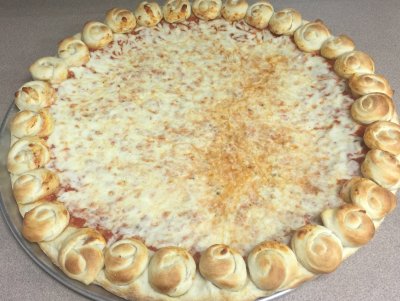 Garlic Knot Pizza Image
