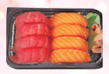 4 Pieces Tuna Sushi & 4 Pieces Salmon Sushi Image