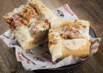 Meatball Parmigiana Sandwich Image