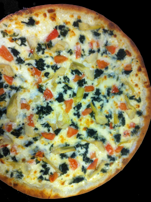 The Great White Pizza Image