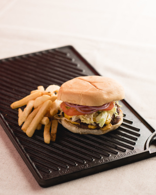 1/2lb Burger & Small Fries Image