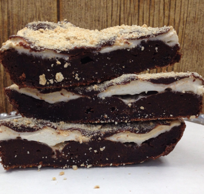 9 Inch S'Mores Gourmet Brownie Image