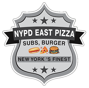 NYPD EAST PIZZA logo