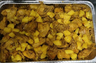 Full tray Curry Chicken Image