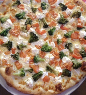 White Pizza Image