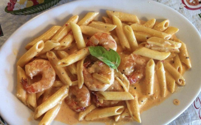 Shrimp & Penne alla Vodka Sauce Image