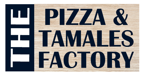 THE PIZZA AND TAMALES FACTORY logo