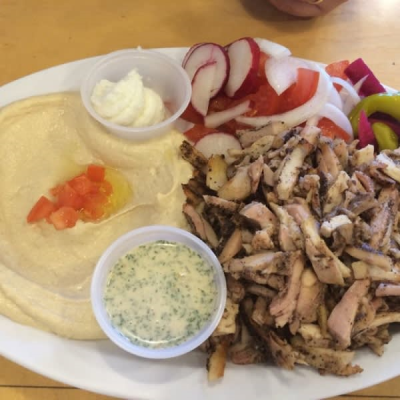 Chicken Shawarma Platter Image