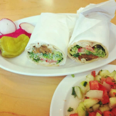 Falafel Sandwich Image