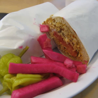 Garlic Chicken Toasted Panini Image