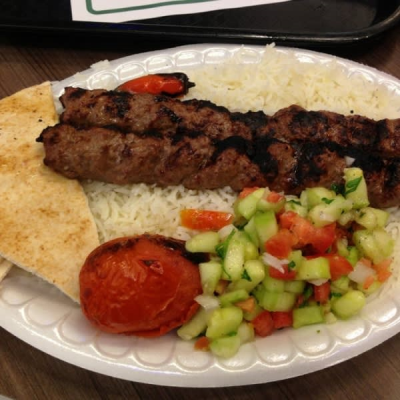 Persian Koubideh Beef Platter Image