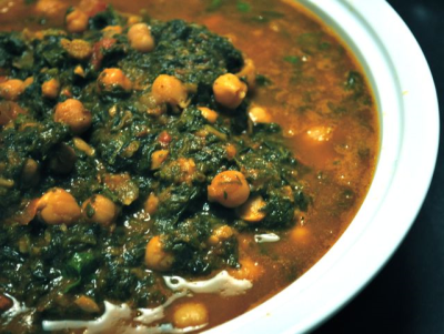 3. Chana Saag (Vegan) Image