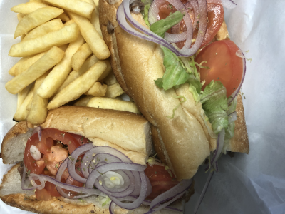 Cheese Steak Hoagie Sandwich Image