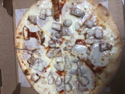 10. Chicken Parmigiana Pizza Image