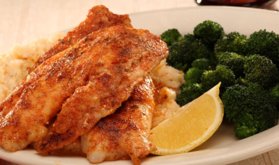Blackened Tilapia (530 cal) Image