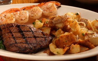 Cowboy Steak & Shrimp (510 cal) Image