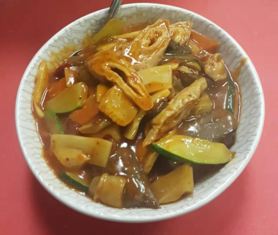 907. Pork Intestine & Pork Blood Cake 五更肠旺 Image