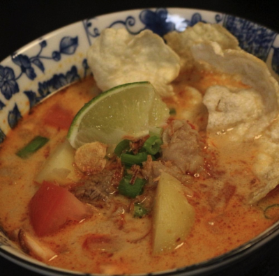 Soto Betawi (Betawi Beef Soup) Image