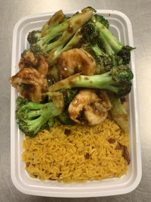 C10. Shrimp & Broccoli芥蓝虾 Image
