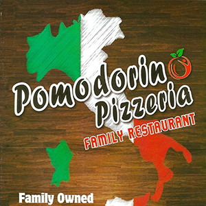 Pomodorino Pizza logo