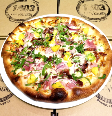 Hawaiian BBQ Pizza Image