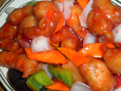 T4. Sweet & Sour Shrimp 甜酸虾 Image