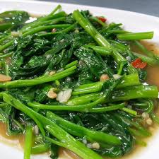 Morning Glory Stir Fried with Garlic Sauce Image