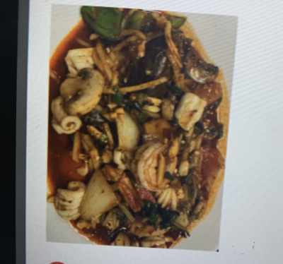 HS3. Pad Kra Pao Seafood Image