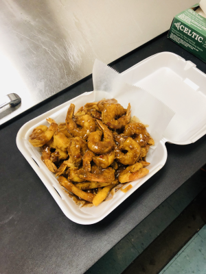 Jerk Fried Shrimp Pound Image