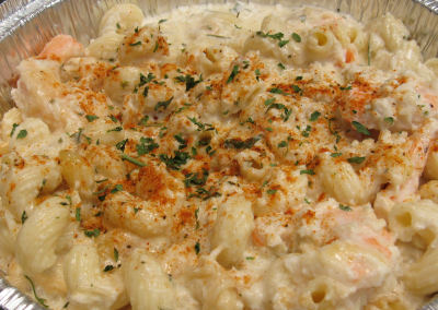 Seafood Alfredo Plate Image