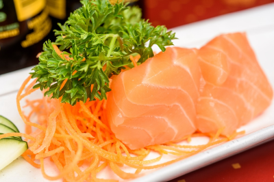 Salmon Sashimi (2) Image