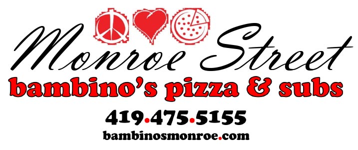 Monroe Street – Bambino’s Pizza & Subs logo
