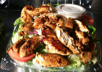 *Chicken Kabob Salad Image
