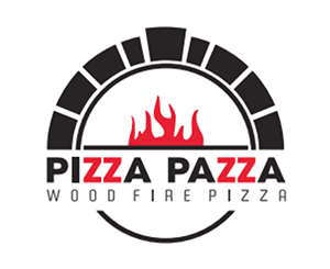Pizza Pazza Wood Fired Pizza logo