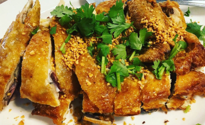 D11a. Fried Garlic Chicken (half) Image