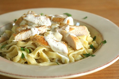 Grilled Chicken Alfredo Image