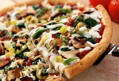 Vegetarian Pizza Image