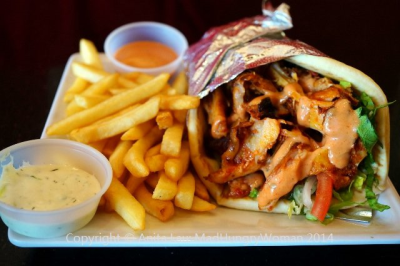 Chicken Gyro Combo Image