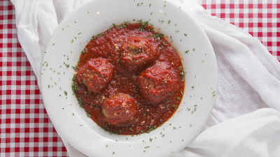 Homemade Meatballs & Marinara (4) Image