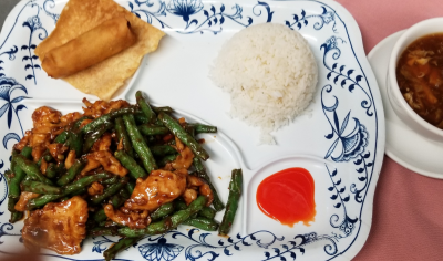 Chicken & String Beans in Szechwan Sauce Lunch Image