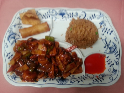 Shrimp & Hot Garlic Sauce Lunch Image