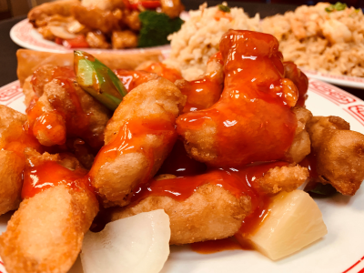 Sweet & Sour Chicken, Shrimp or Pork Image