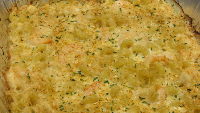 Seafood Alfredo Pan Image