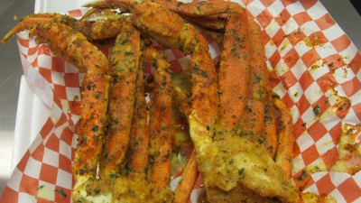 Fried Crab Legs (2 Clusters) Image