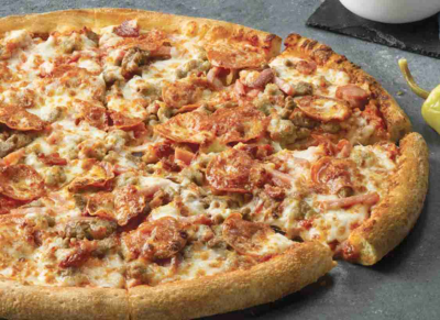 BBQ Meats Pizza Image