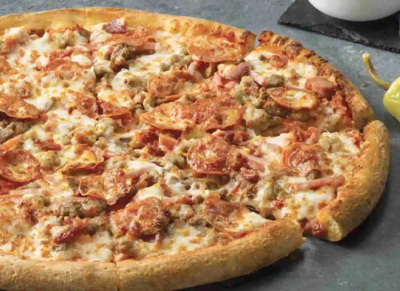 BBQ Meats Pizza Image