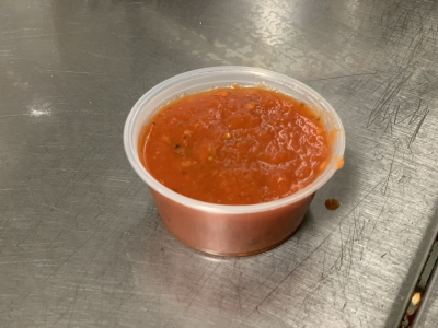 Cup of Marinara Sauce Image