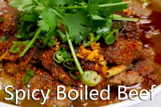 BF10. Spicy Boiled Beef 水煮牛肉 Image