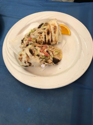Jerk Chicken Wrap Image