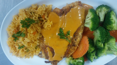 Blackened Tilapia Platter Image